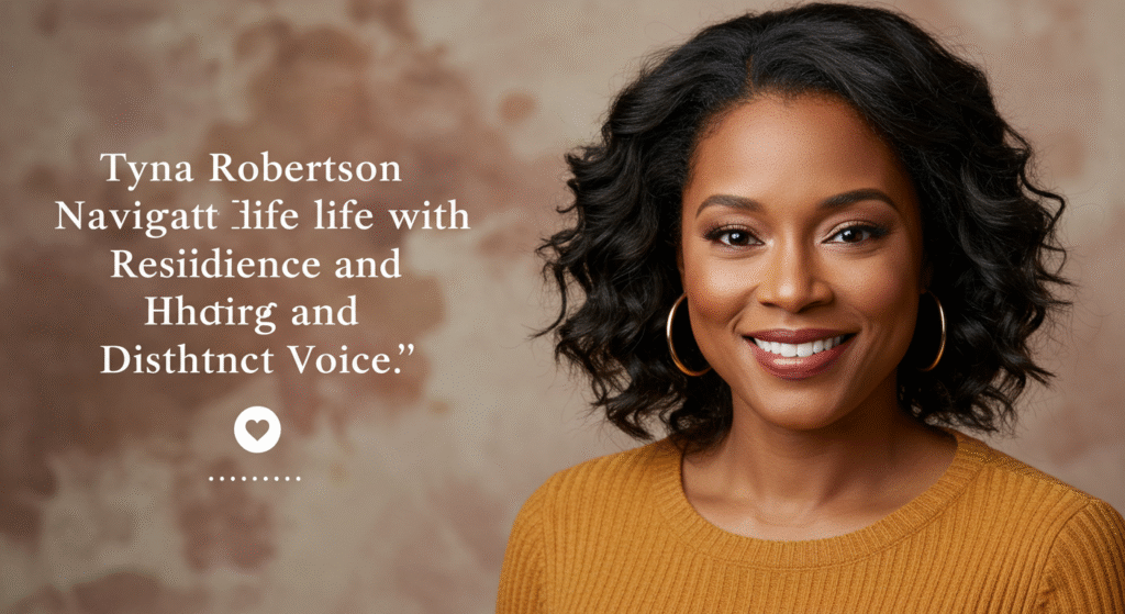 Tyna Robertson: Navigating Life with Resilience and a Distinct Voice