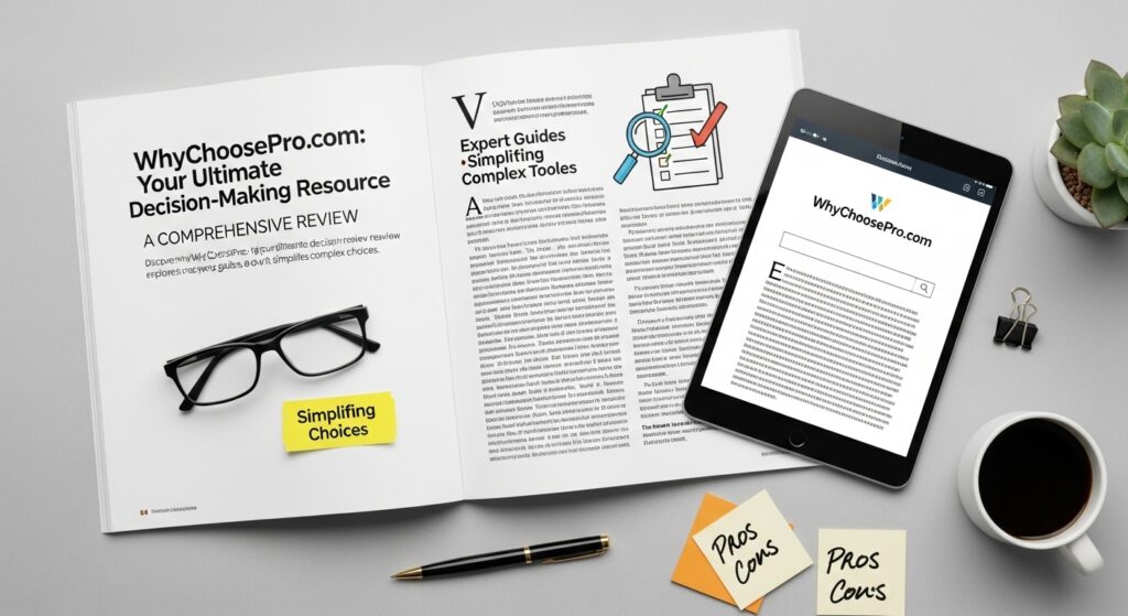 WhyChoosePro.com Review: Your Ultimate Guide to Making Confident Decisions