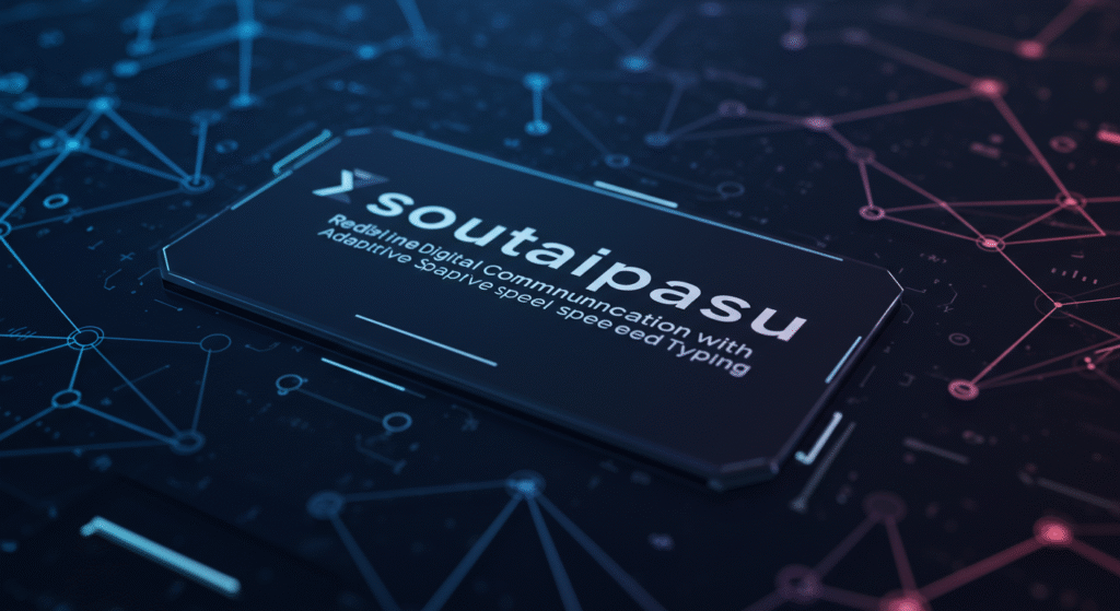 Soutaipasu: Redefining Digital Communication with Adaptive Speed Typing