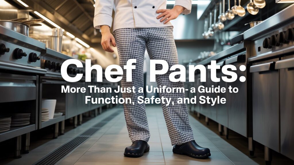 Chef Pants: More Than Just a Uniform – A Guide to Function, Safety, and Style