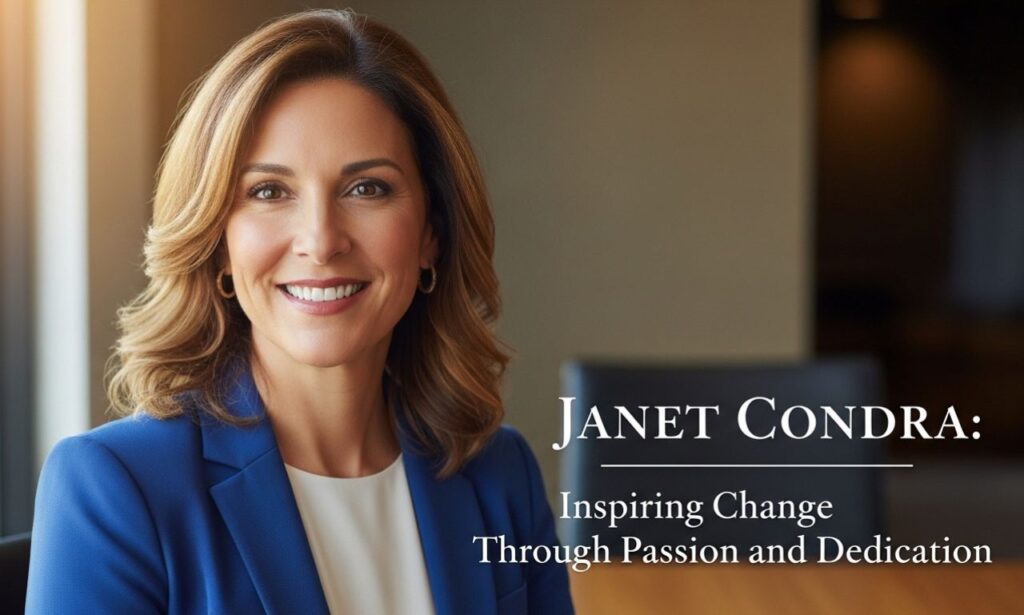 Janet Condra: Inspiring Change Through Passion and Dedication