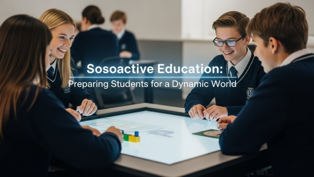 Sosoactive Education: Preparing Students for a Dynamic World