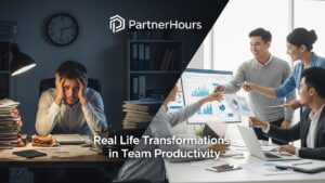 PartnerHours: Real Life Transformations in Team Productivity