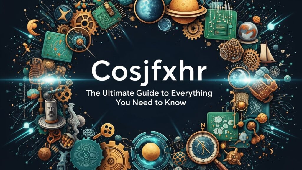 Cosjfxhr: The Ultimate Guide to Everything You Need to Know