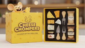 Cheese Chompers 3D: The Ultimate Gift for Cheese Lovers